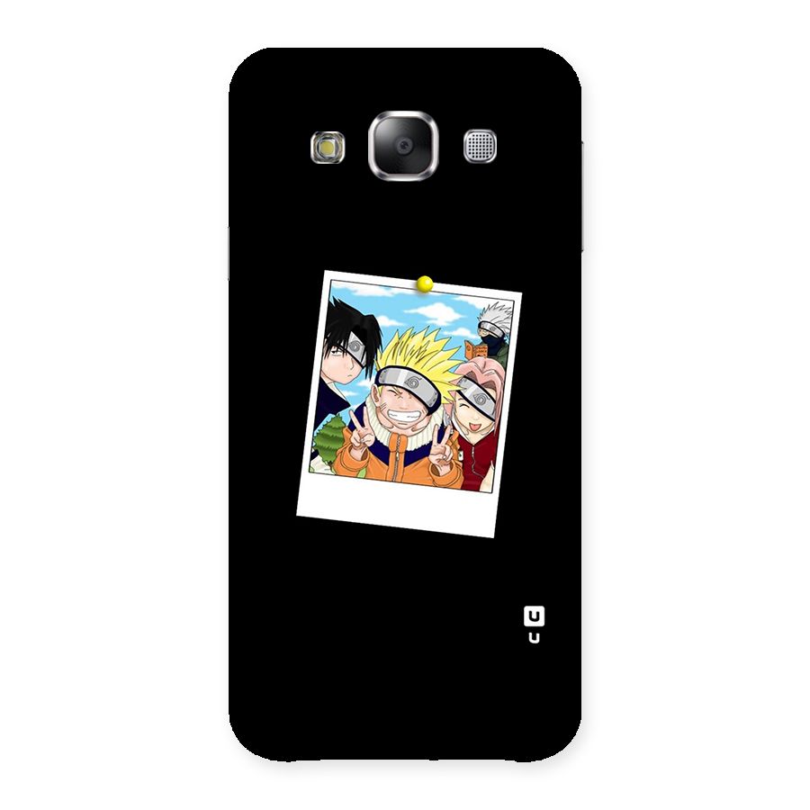 Team Kakashi Cute Back Case for Samsung Galaxy E5