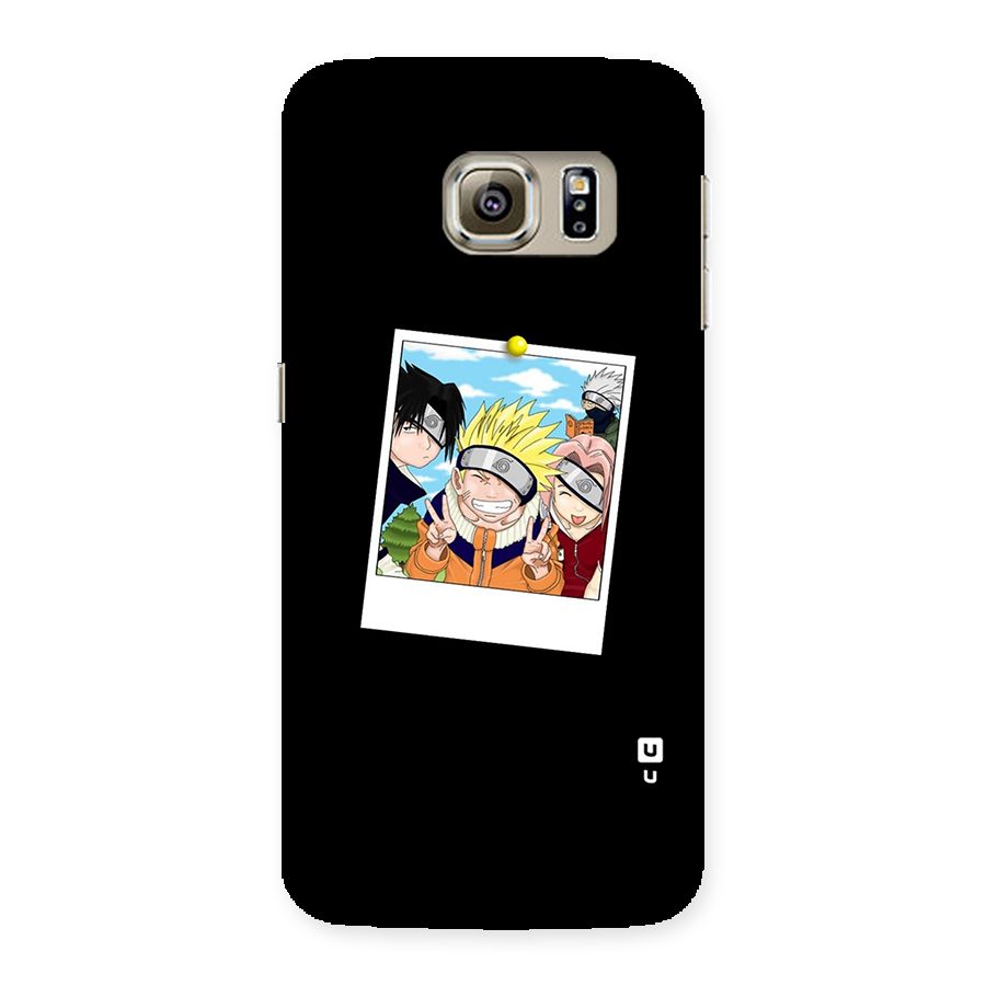 Team Kakashi Cute Back Case for Samsung Galaxy S6 Edge