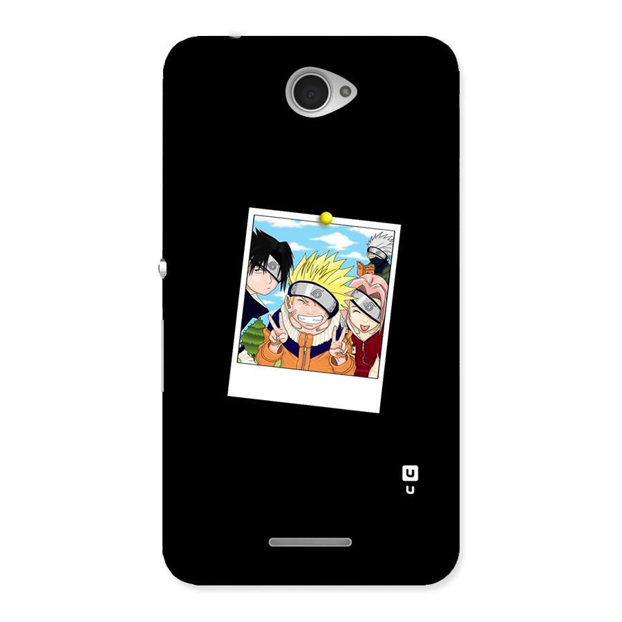 Team Kakashi Cute Back Case for Sony Xperia E4