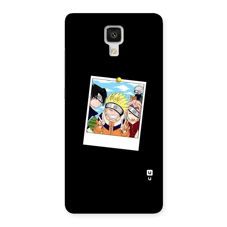 Team Kakashi Cute Back Case for Xiaomi Mi 4