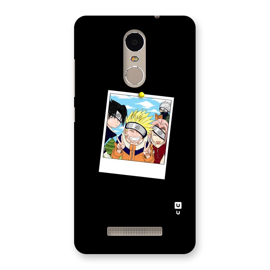 Team Kakashi Cute Back Case for Xiaomi Redmi Note 3