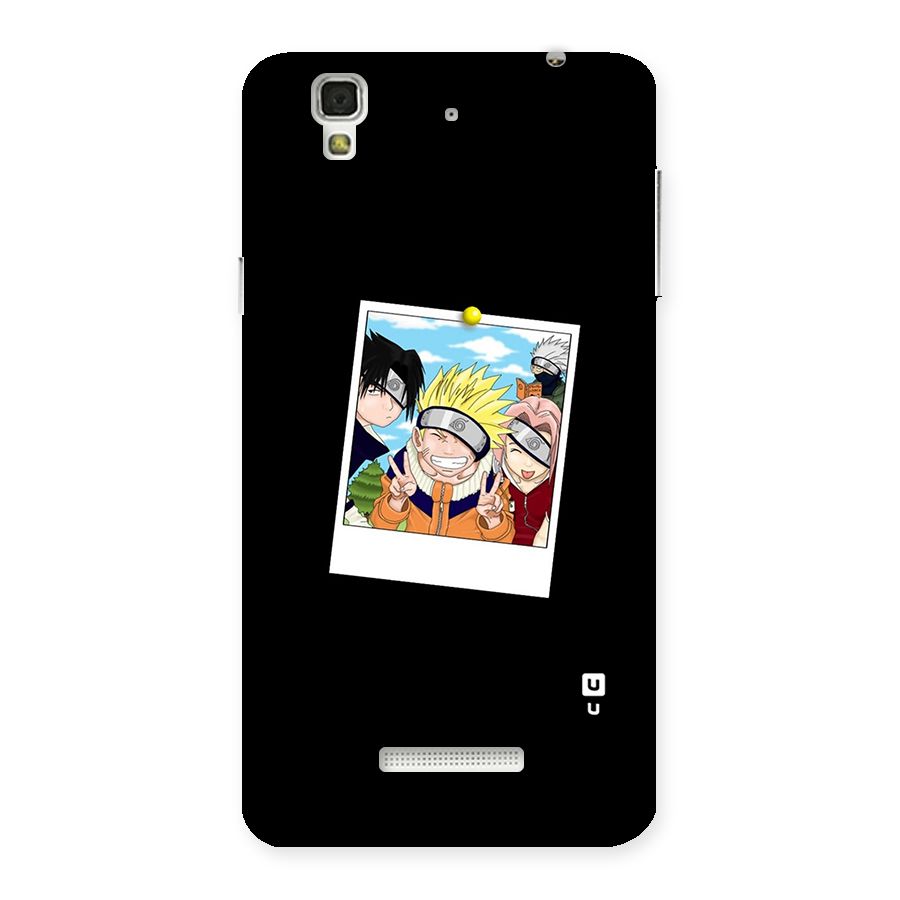 Team Kakashi Cute Back Case for YU Yureka Plus