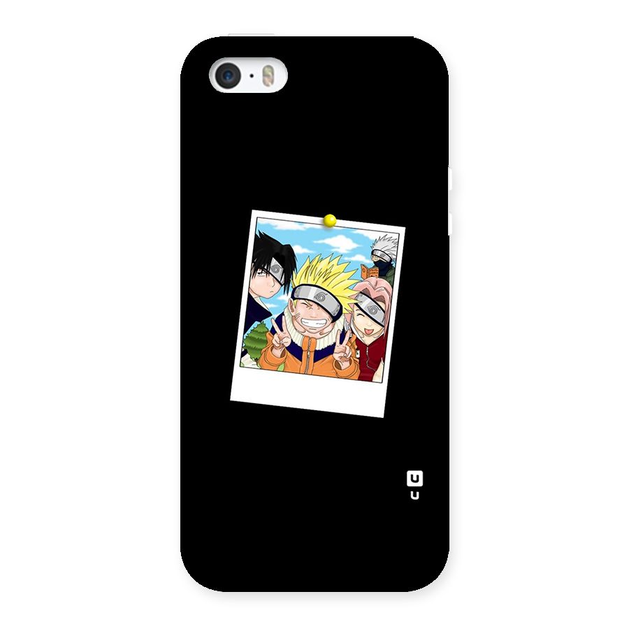 Team Kakashi Cute Back Case for iPhone SE