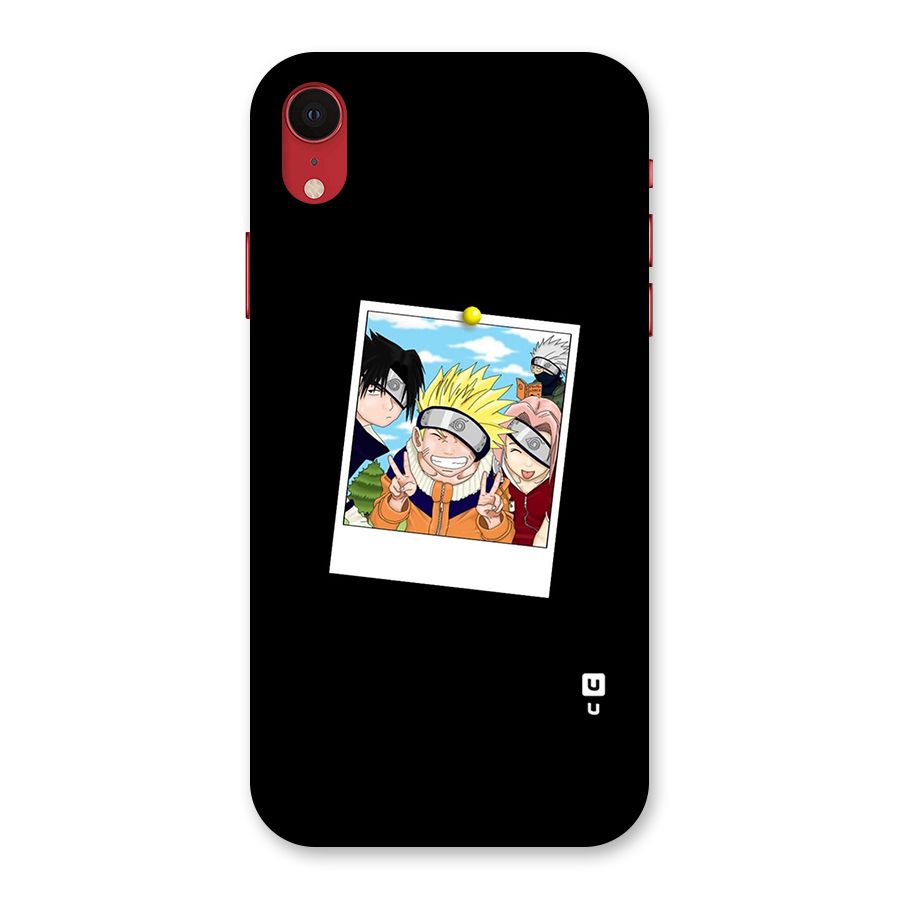 Team Kakashi Cute Back Case for iPhone XR