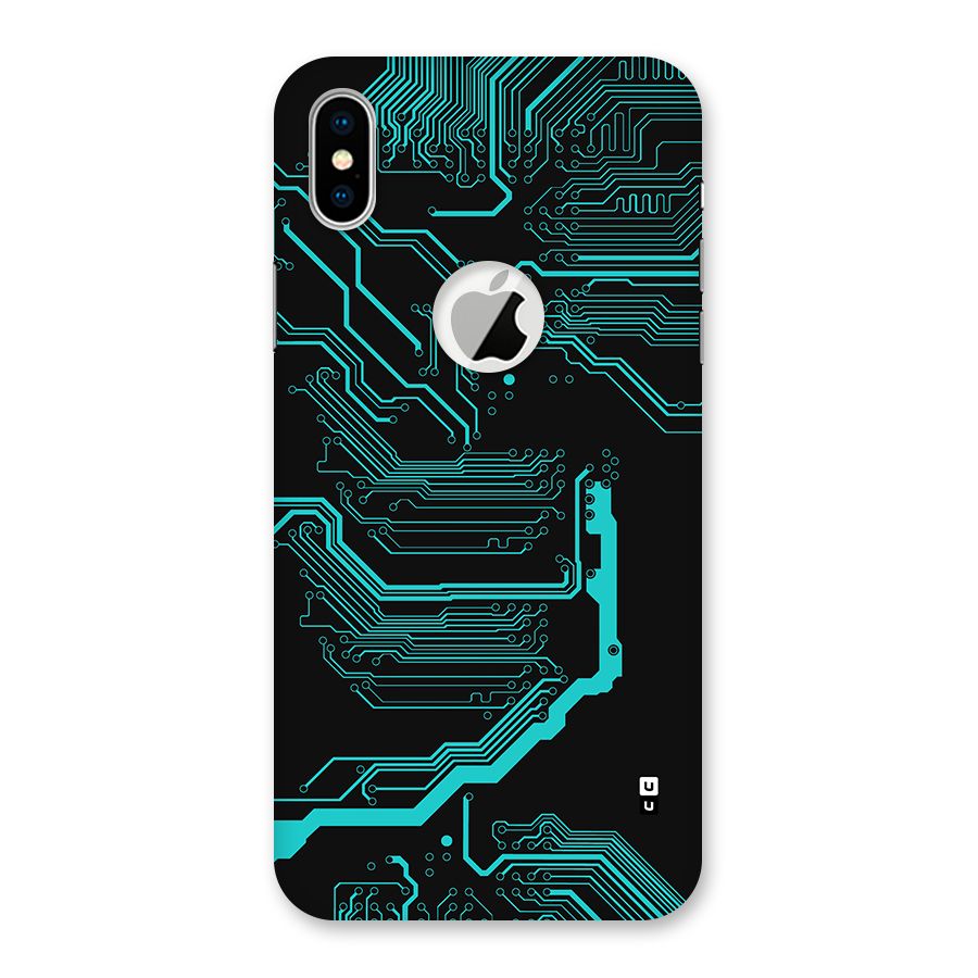 Tech Art Back Case for iPhone X Logo Cut