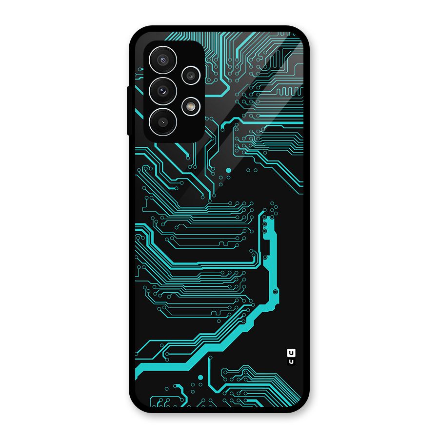 Tech Art Glass Back Case for Galaxy A23