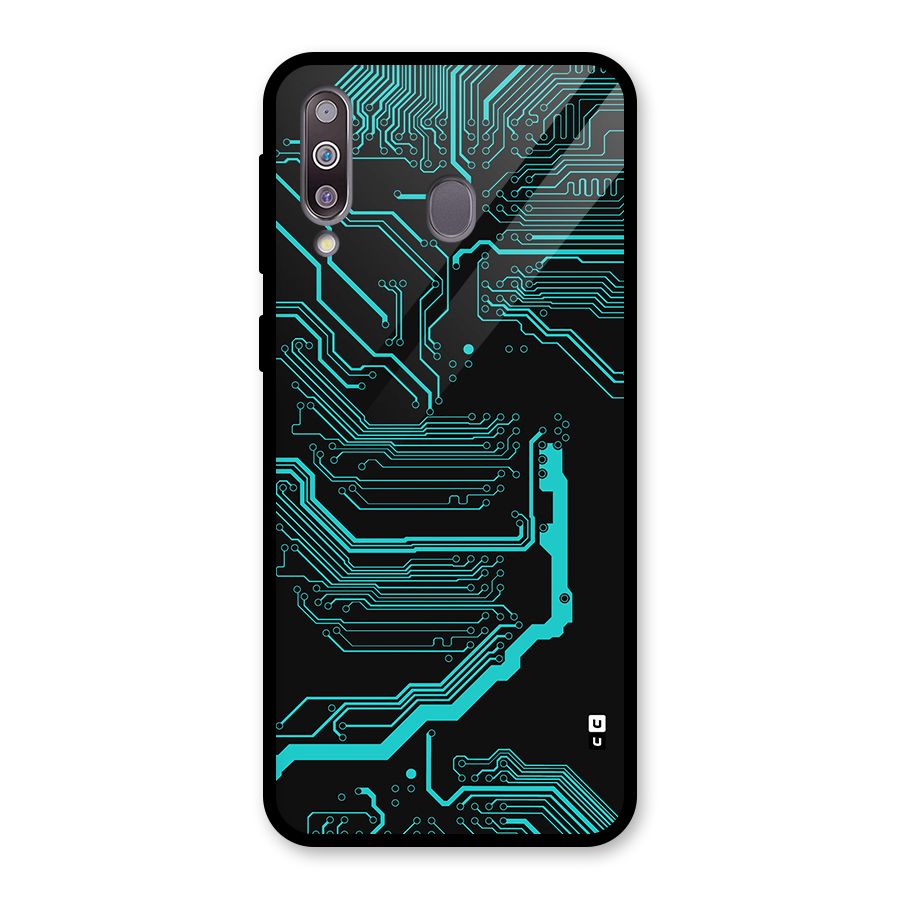 Tech Art Glass Back Case for Galaxy M30
