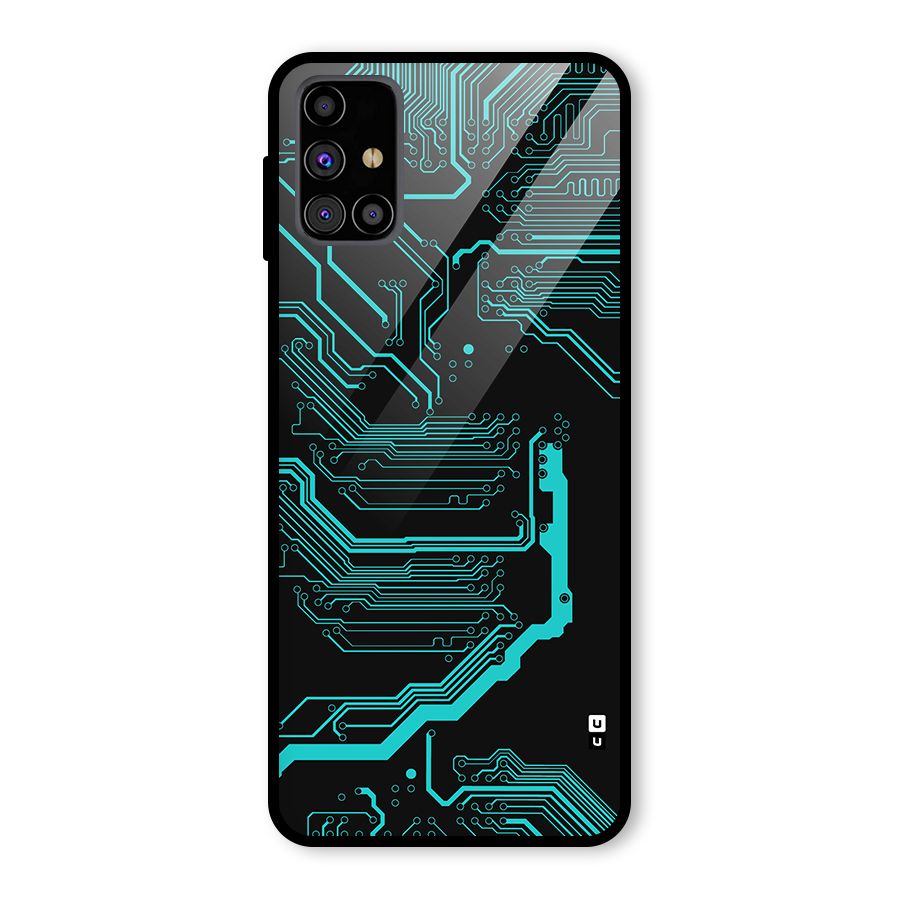 Tech Art Glass Back Case for Galaxy M31s