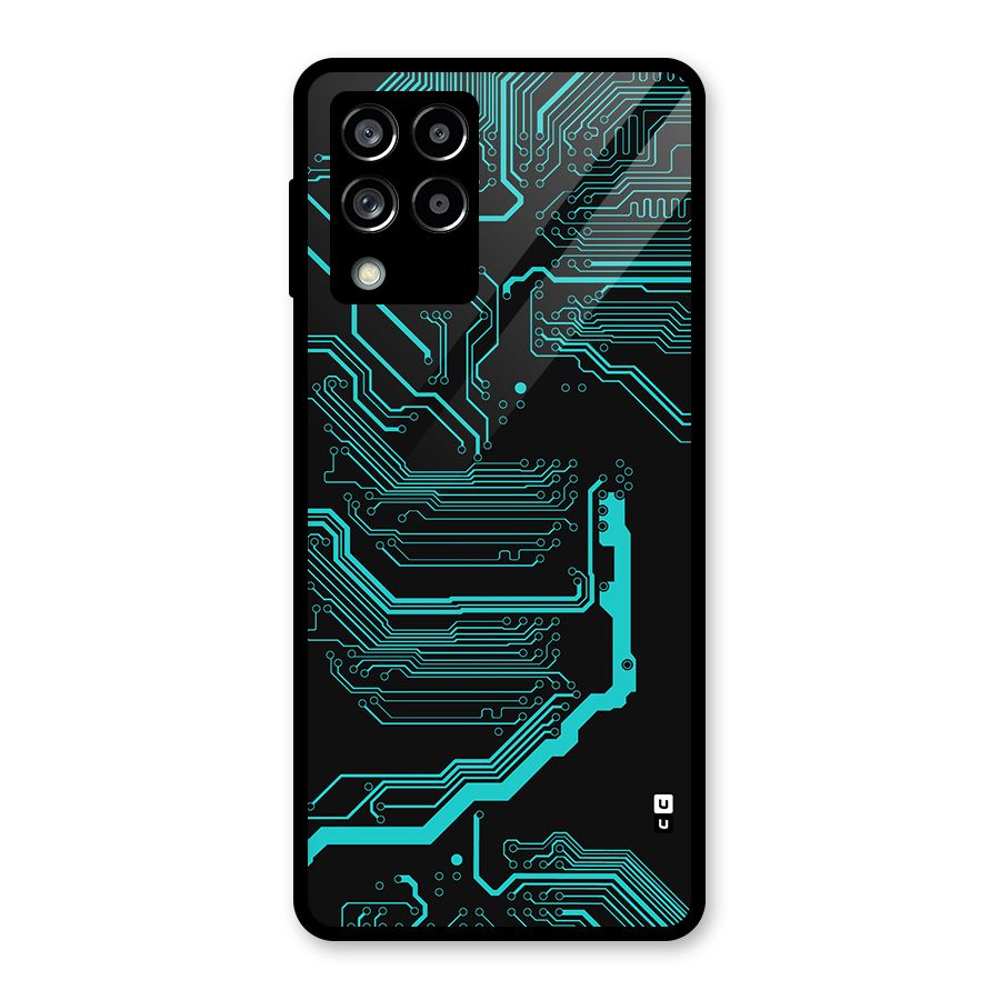 Tech Art Glass Back Case for Galaxy M53 5G