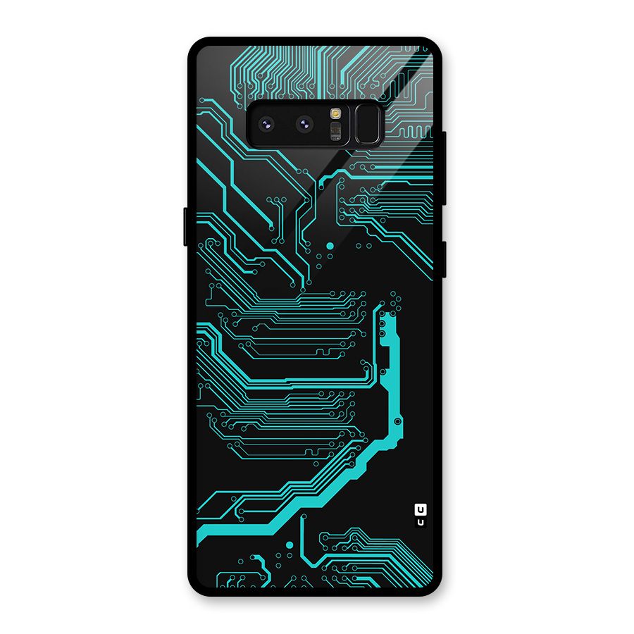 Tech Art Glass Back Case for Galaxy Note 8