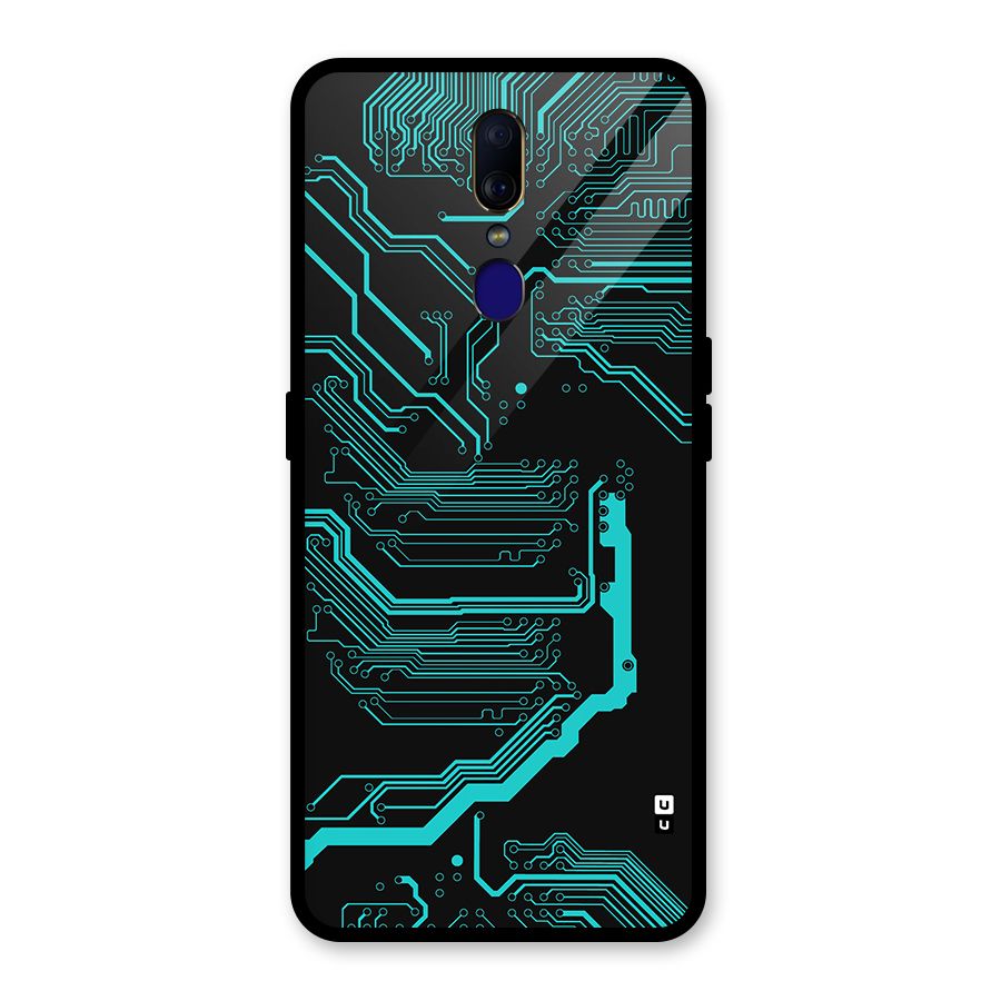 Tech Art Glass Back Case for Oppo F11