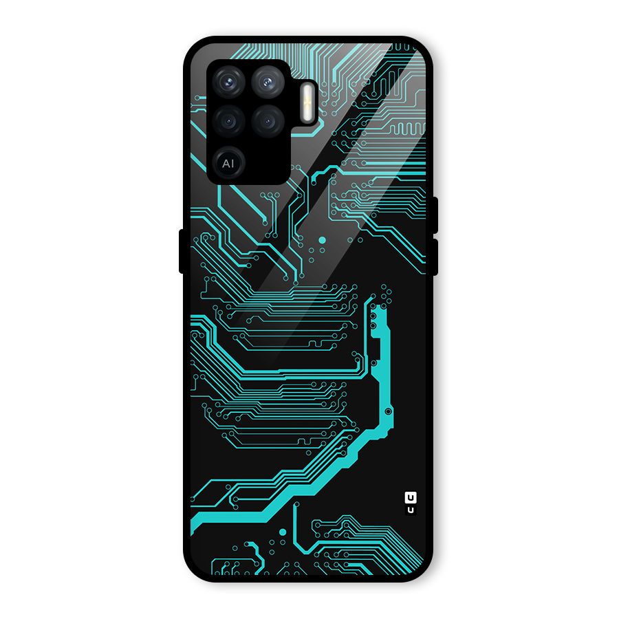 Tech Art Glass Back Case for Oppo F19 Pro