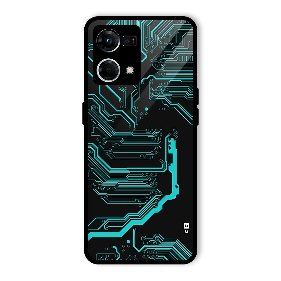 Tech Art Glass Back Case for Oppo F21 Pro 5G