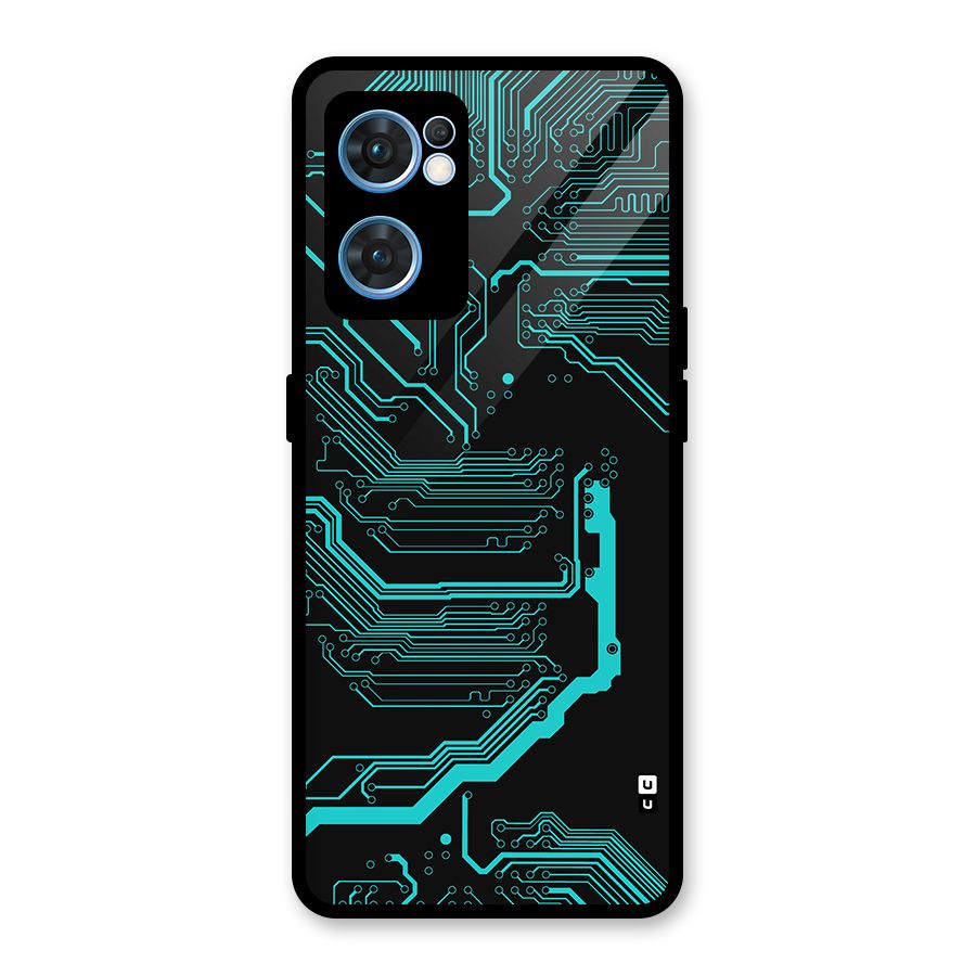 Tech Art Glass Back Case for Oppo Reno7 5G