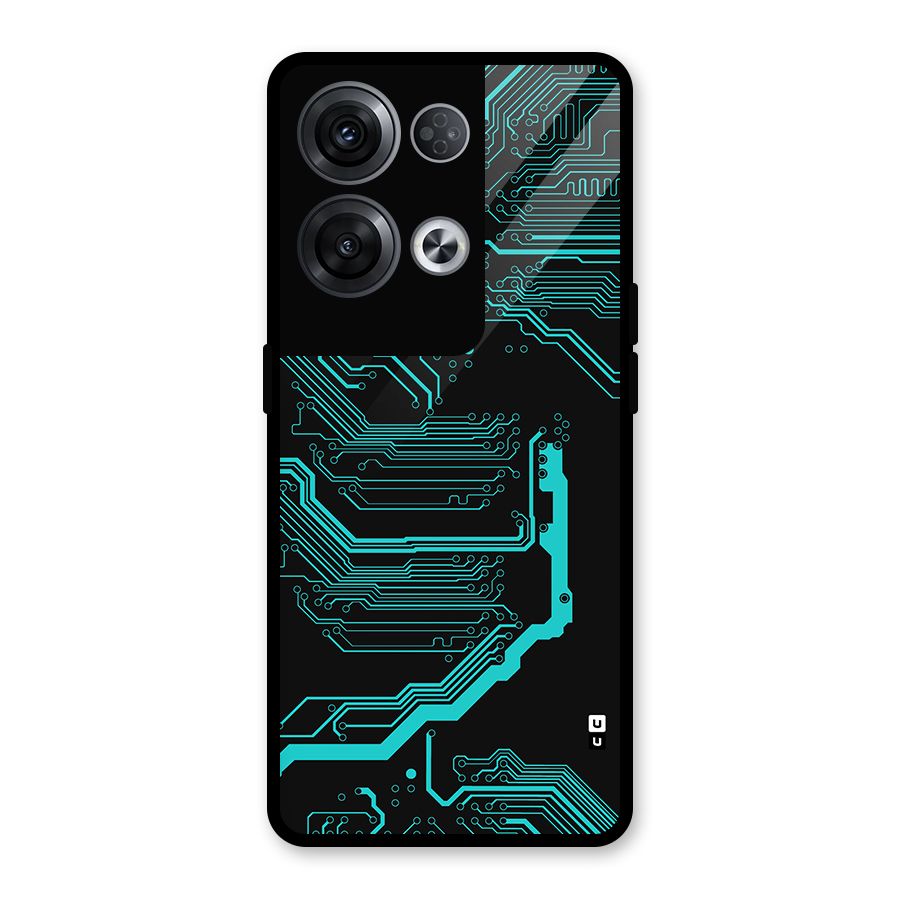 Tech Art Glass Back Case for Oppo Reno8 Pro 5G