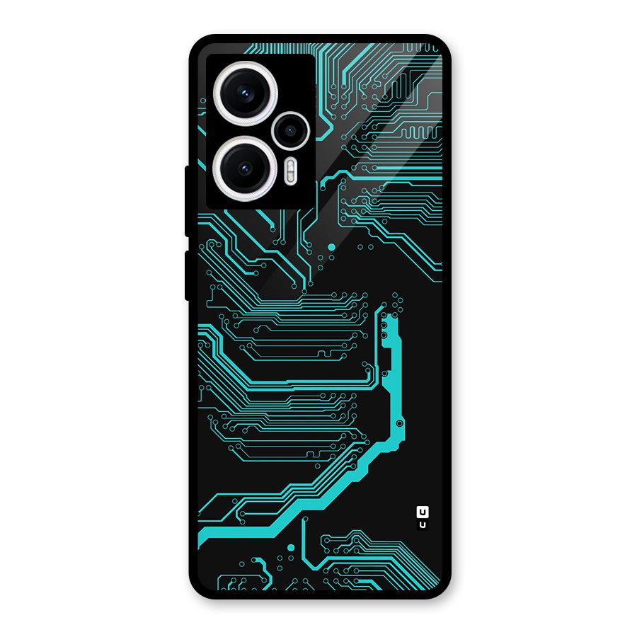 Tech Art Glass Back Case for Poco F5