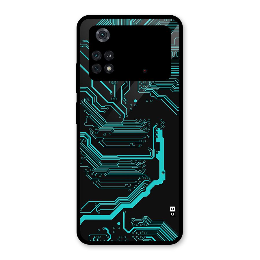 Tech Art Glass Back Case for Poco M4 Pro 4G