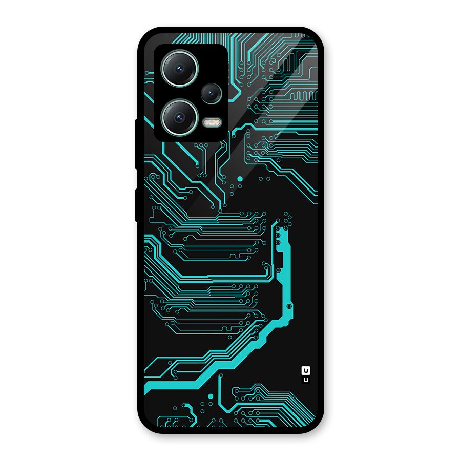 Tech Art Glass Back Case for Poco X5
