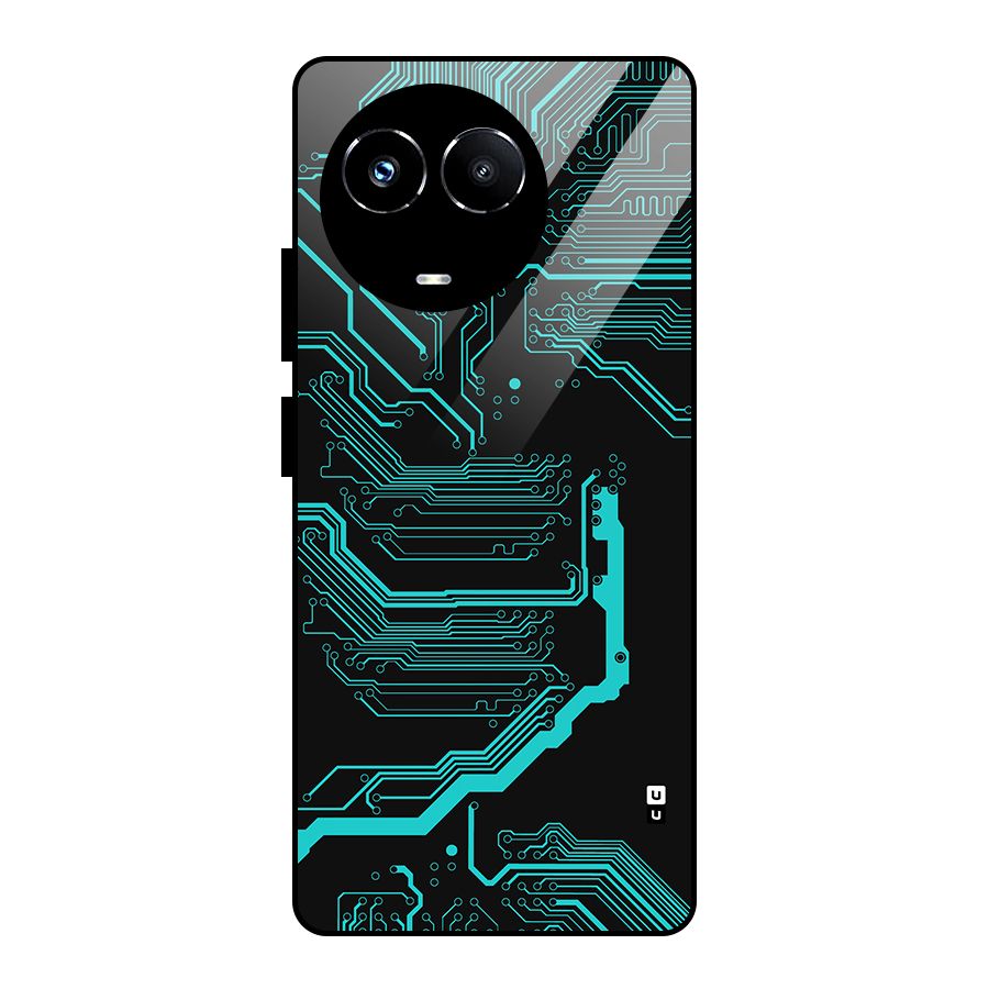 Tech Art Glass Back Case for Realme 11X