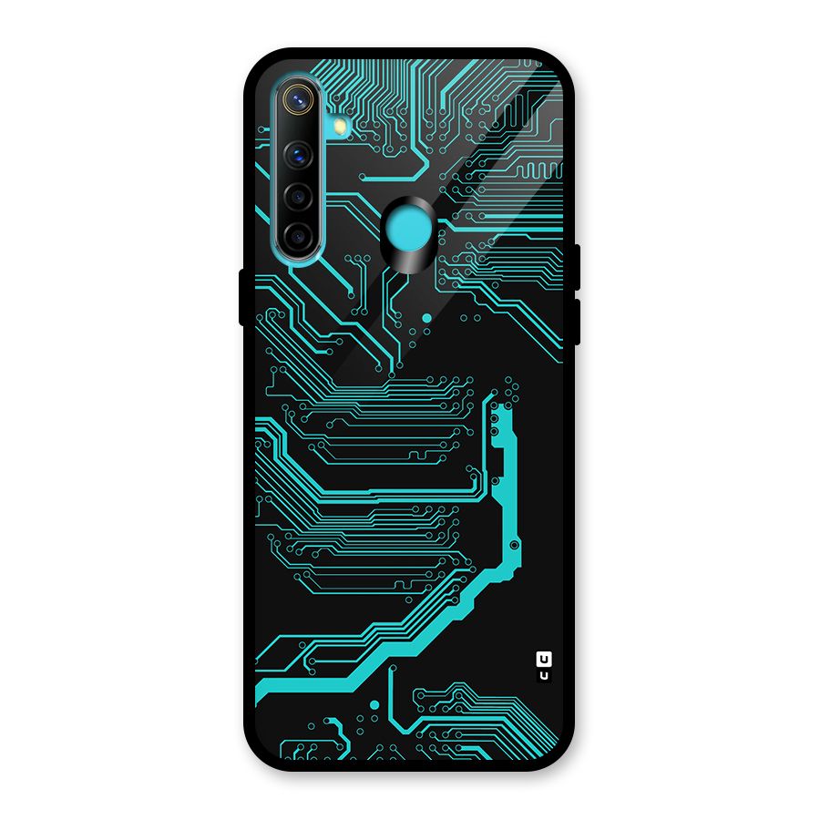 Tech Art Glass Back Case for Realme 5i