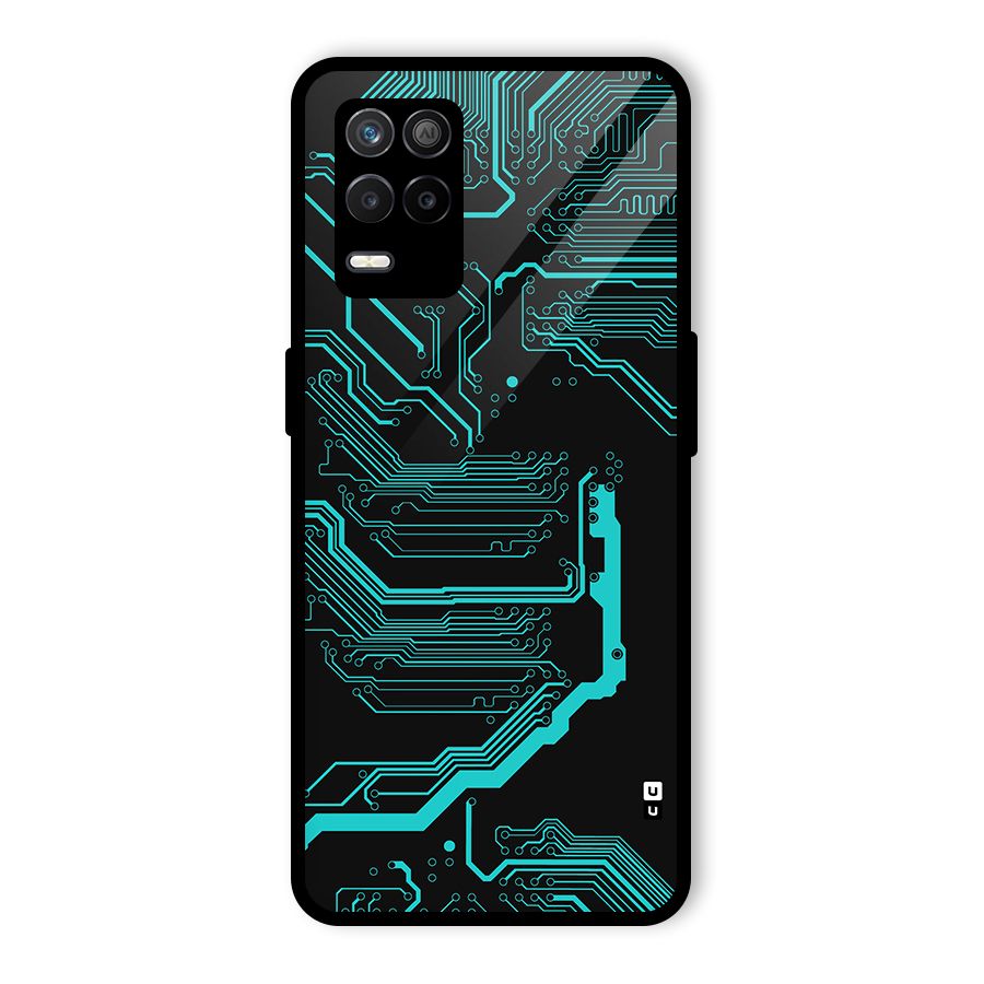 Tech Art Glass Back Case for Realme 8s 5G