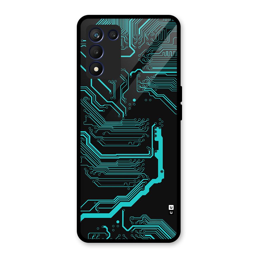 Tech Art Glass Back Case for Realme 9 5G Speed