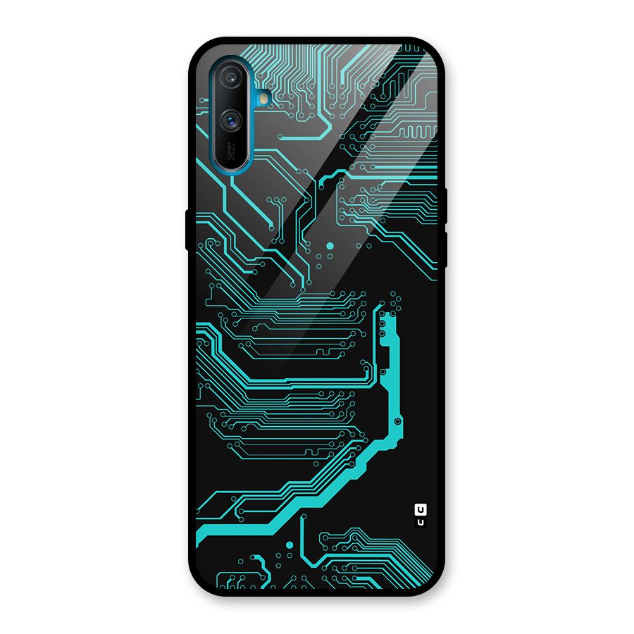 Tech Art Glass Back Case for Realme C3