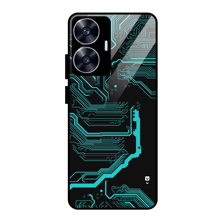Tech Art Glass Back Case for Realme Narzo N55
