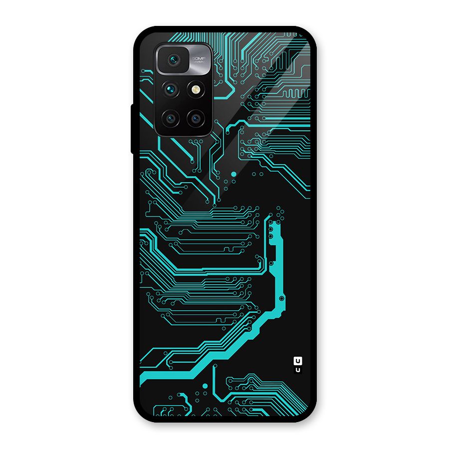 Tech Art Glass Back Case for Redmi 10 Prime