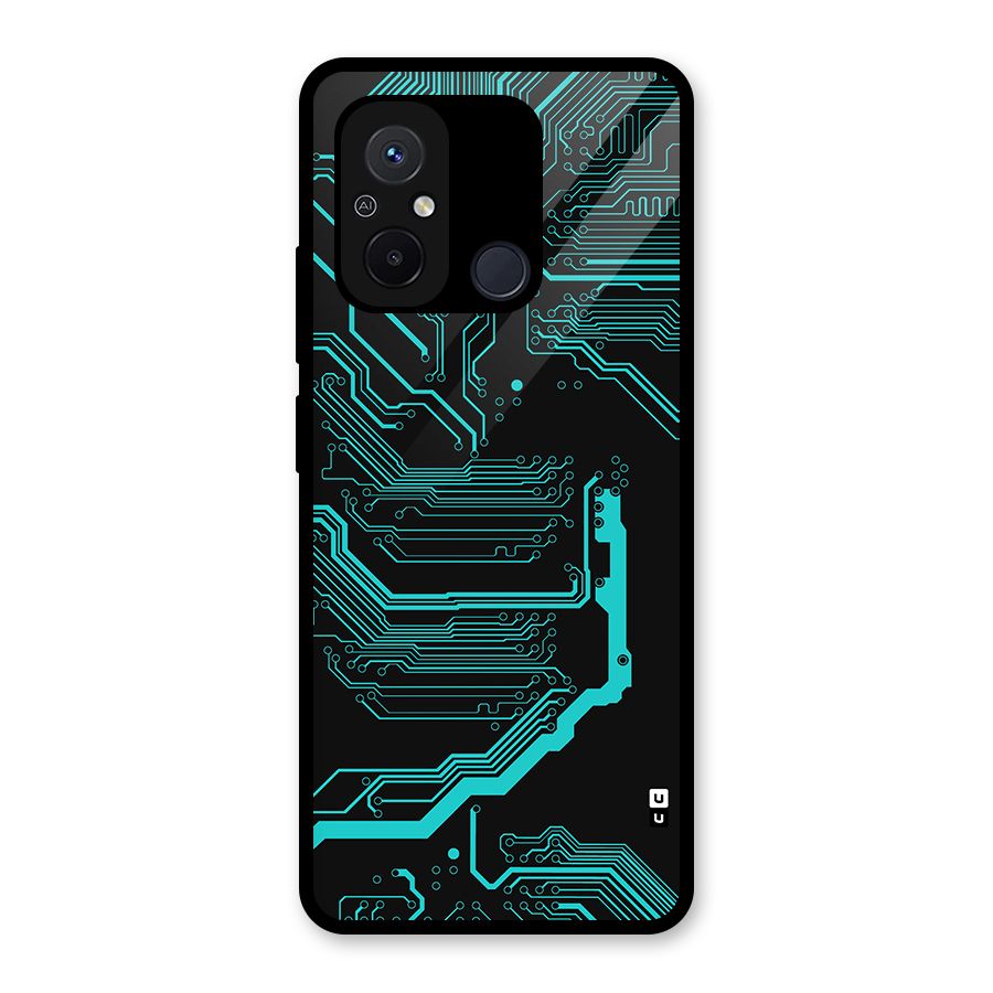 Tech Art Glass Back Case for Redmi 12C