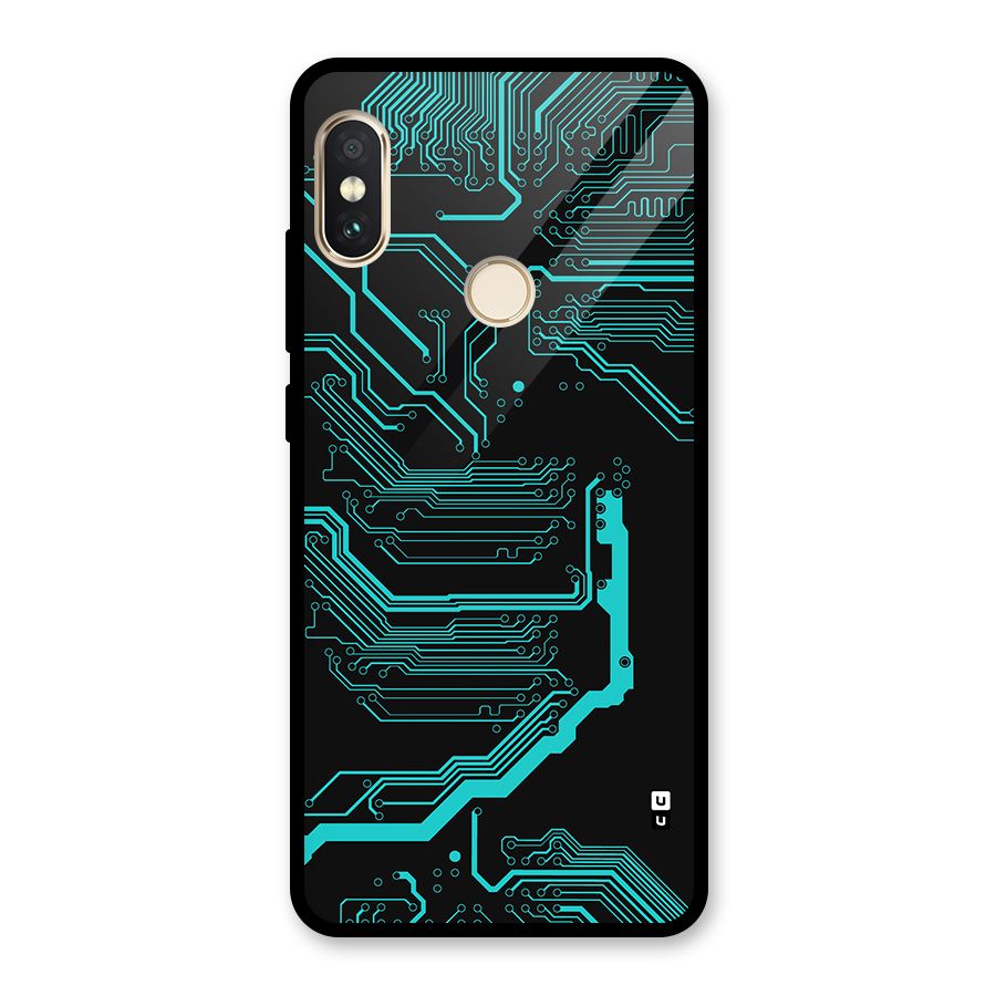Tech Art Glass Back Case for Redmi Note 5 Pro