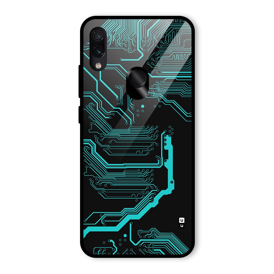 Tech Art Glass Back Case for Redmi Note 7 Pro