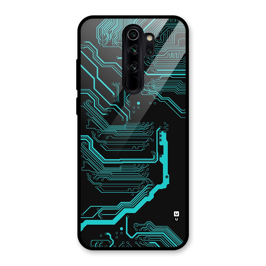 Tech Art Glass Back Case for Redmi Note 8 Pro