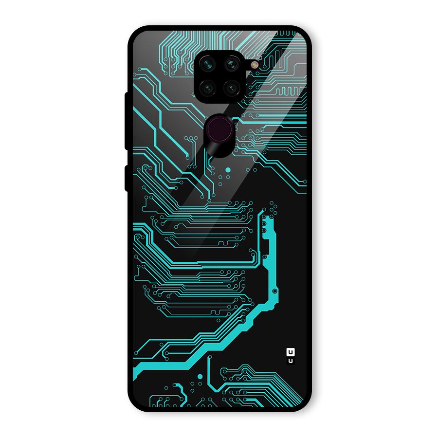Tech Art Glass Back Case for Redmi Note 9