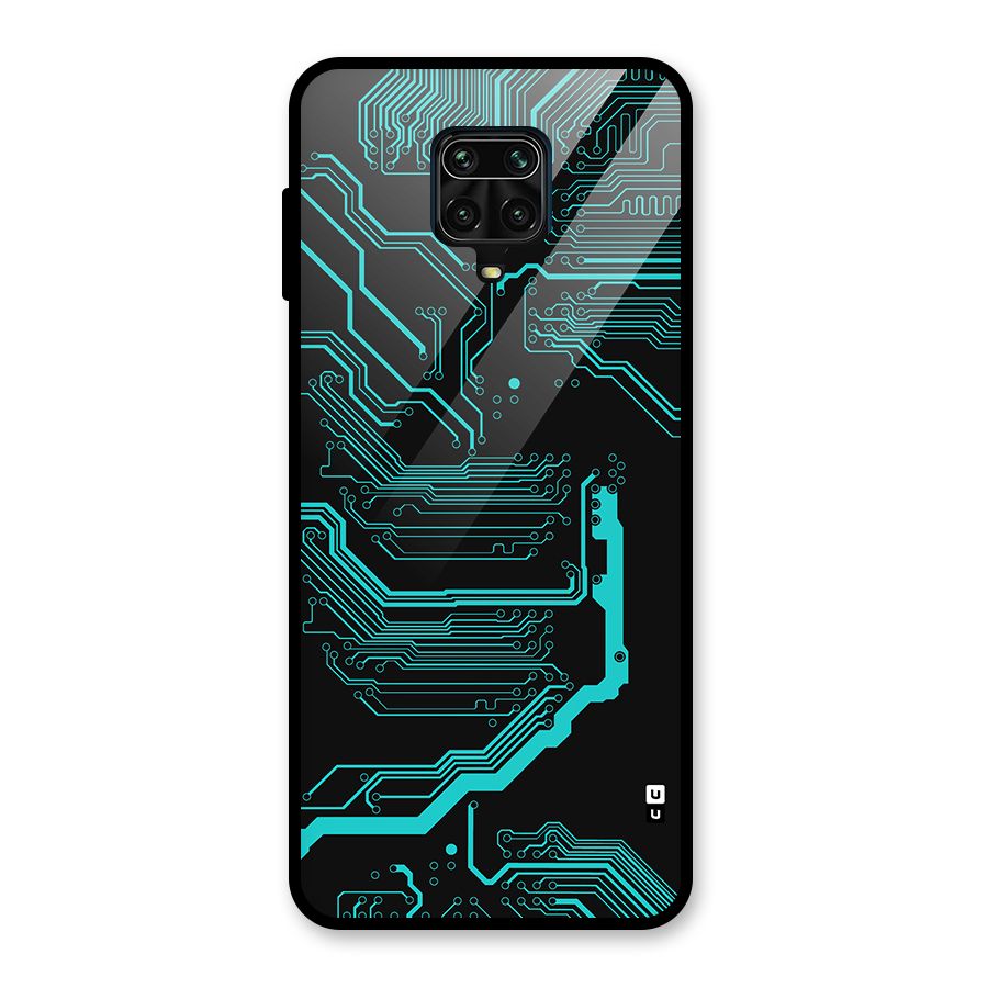 Tech Art Glass Back Case for Redmi Note 9 Pro