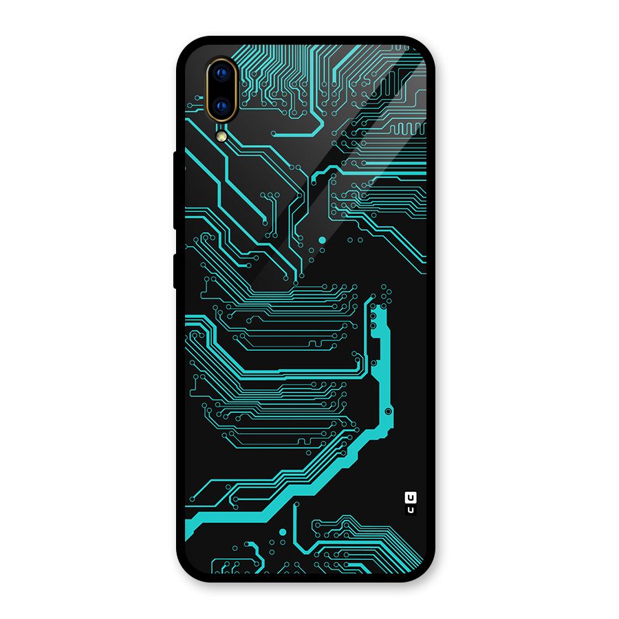 Tech Art Glass Back Case for Vivo V11 Pro