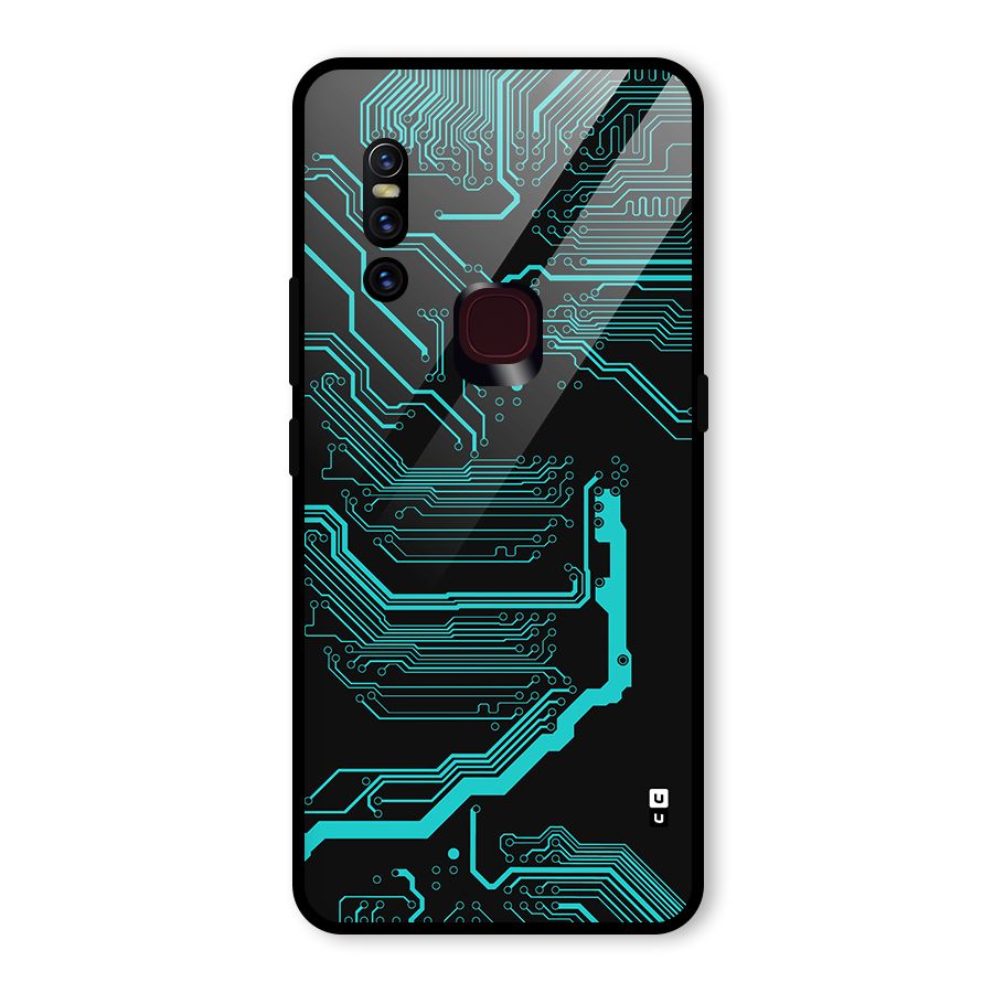 Tech Art Glass Back Case for Vivo V15