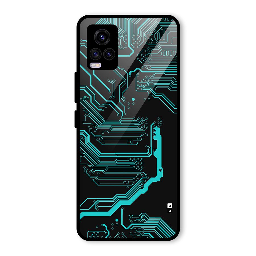 Tech Art Glass Back Case for Vivo V20 2021