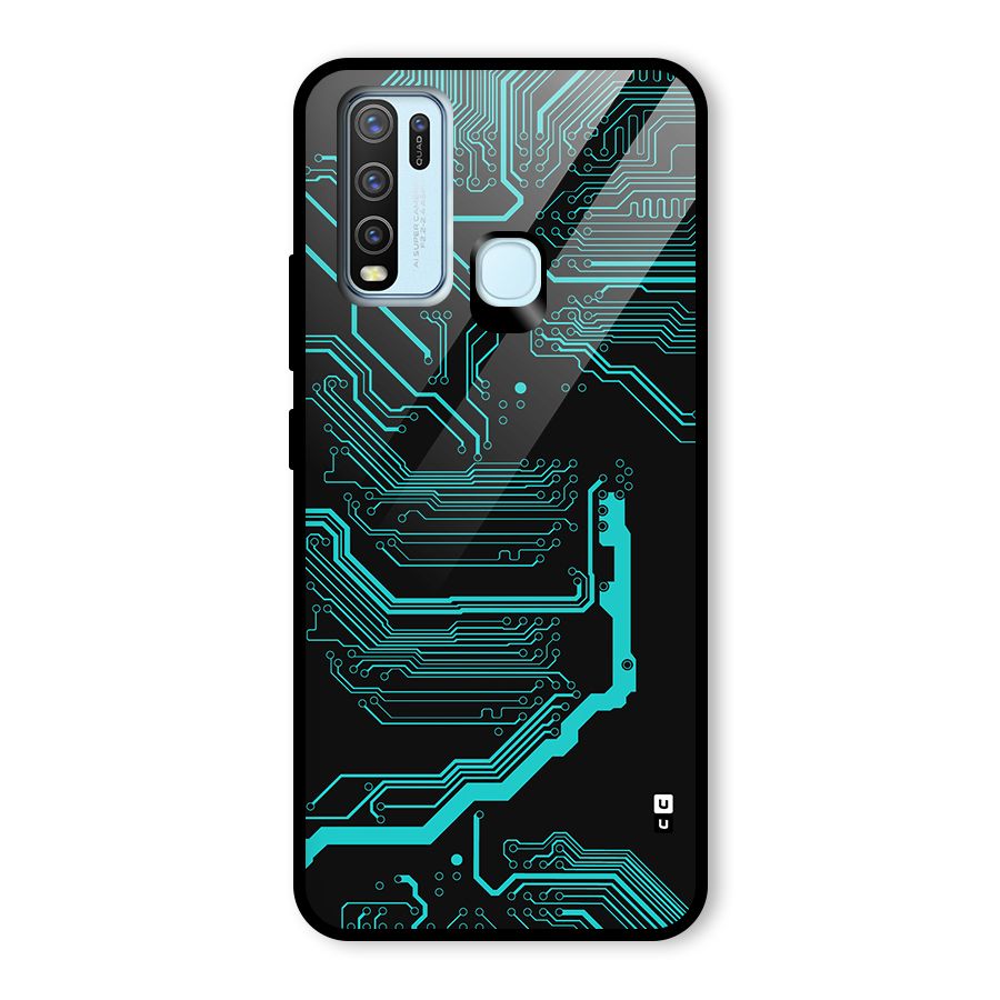 Tech Art Glass Back Case for Vivo Y30