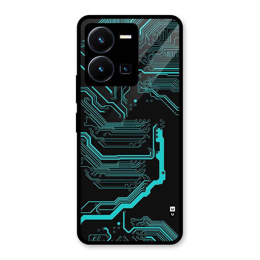 Tech Art Glass Back Case for Vivo Y35