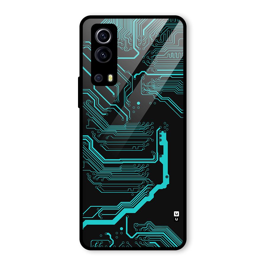 Tech Art Glass Back Case for Vivo iQOO Z3