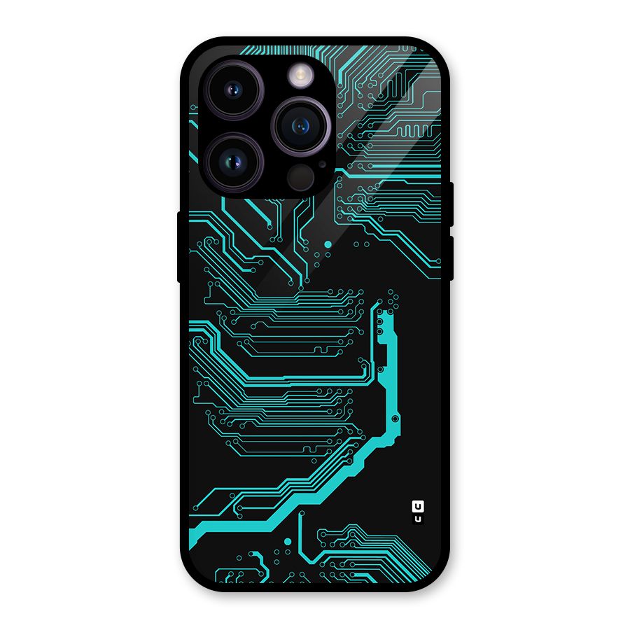 Tech Art Glass Back Case for iPhone 14 Pro