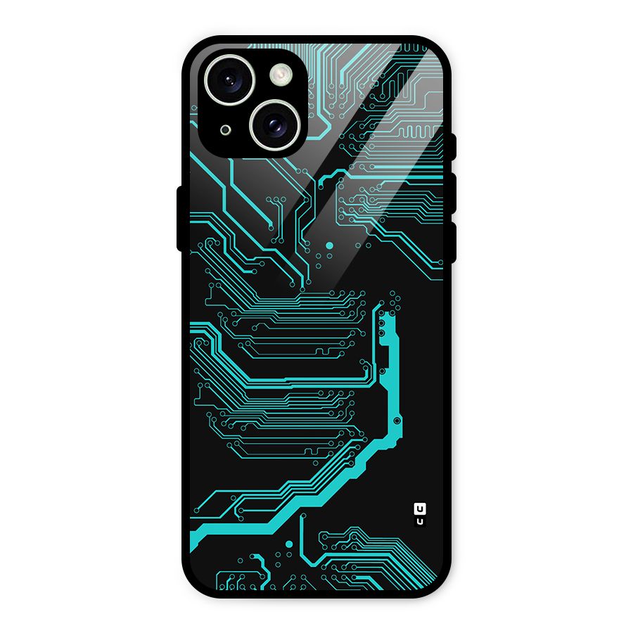 Tech Art Glass Back Case for iPhone 15 Plus