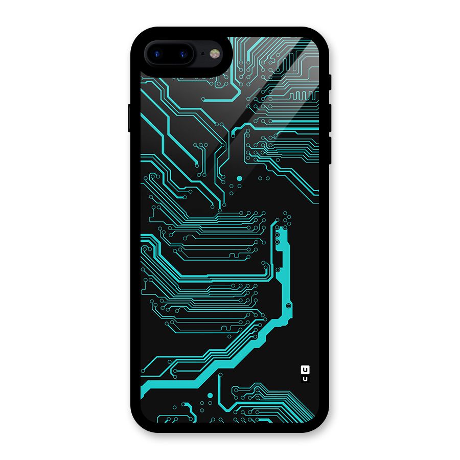 Tech Art Glass Back Case for iPhone 8 Plus