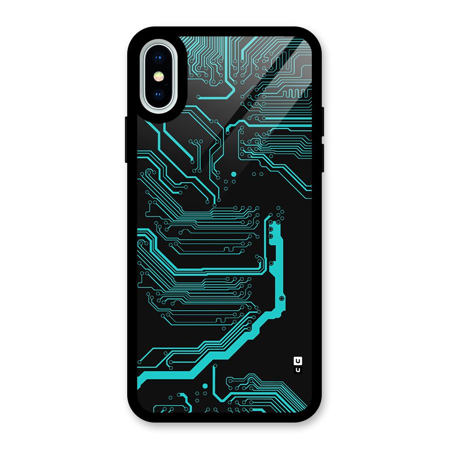 Tech Art Glass Back Case for iPhone XS