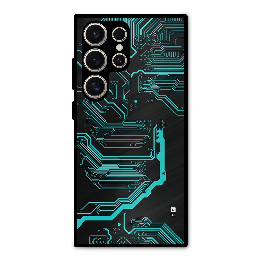 Tech Art Metal Back Case for Galaxy S24 Ultra