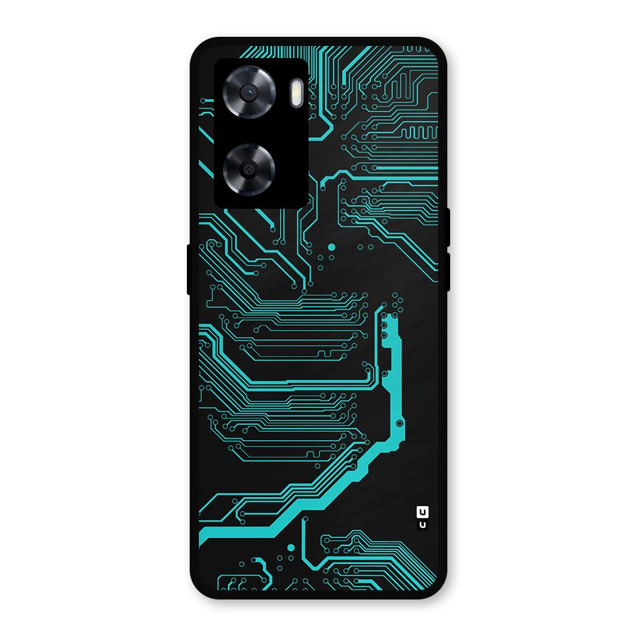 Tech Art Metal Back Case for Oppo A77s