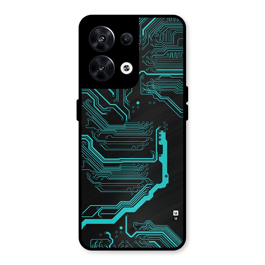 Tech Art Metal Back Case for Oppo Reno8 5G