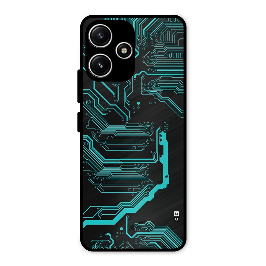 Tech Art Metal Back Case for Poco M6 Pro