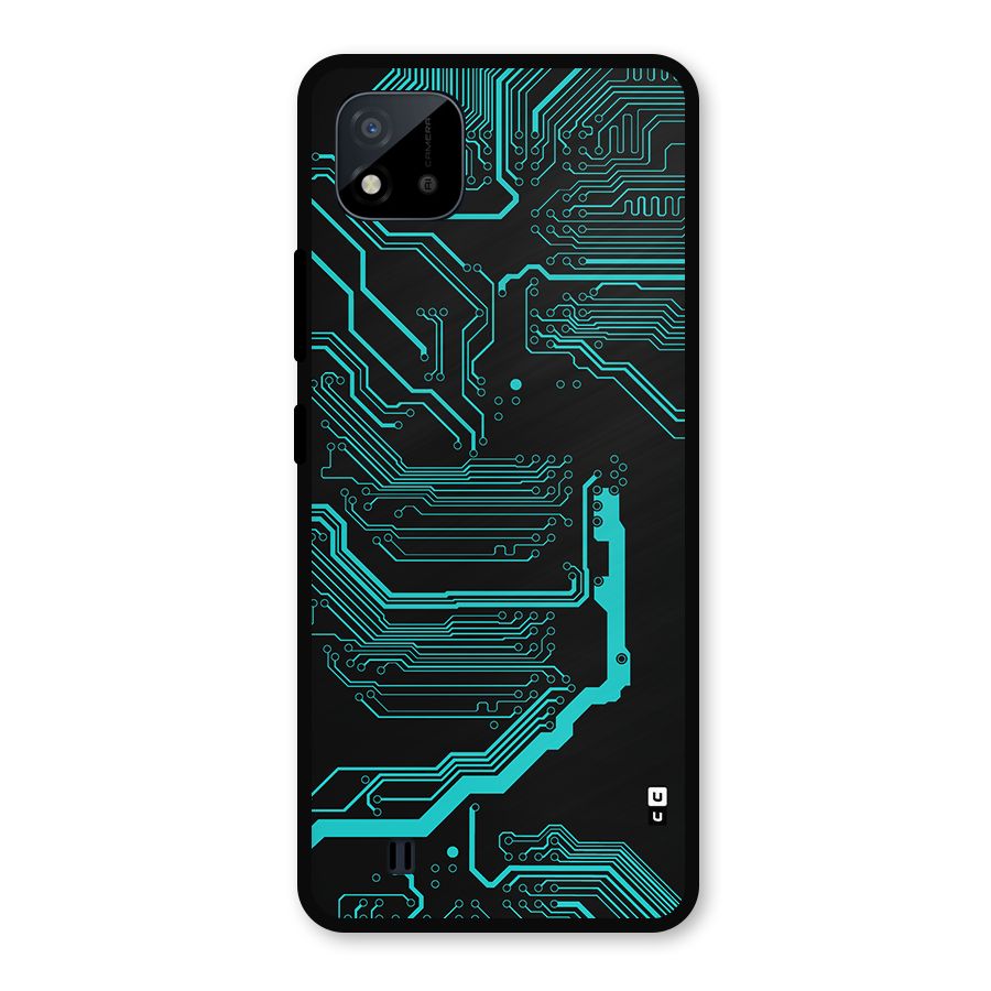 Tech Art Metal Back Case for Realme C11 2021